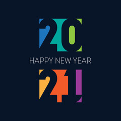 Cover of business diary for 20 21 with wishes. Brochure or calendar cover design template. Happy new year 2021, vertical banner.