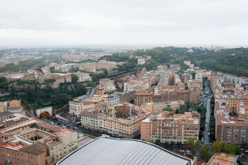 Vista de Roma desde una torre