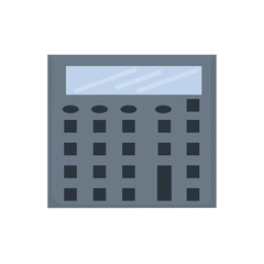 Calculator illustration for repair and home renovation concept