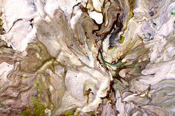 Abstract landscape on white background