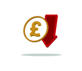 Pound related vector icon. money exchange icon
