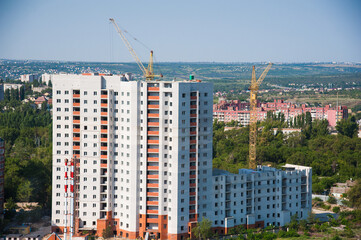 Construction of multi-storey residential building