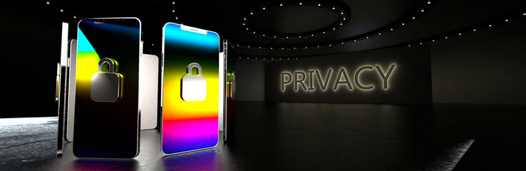 Copyspace data privacy for a mobile device to secure and encrypt sensitive information on devices with data minimization