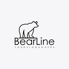 bear logo vector