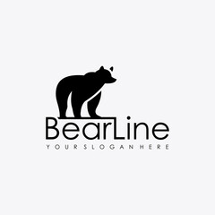 bear logo vector
