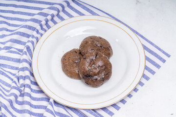 Fototapeta na wymiar Soft Cookies in Sidoarjo Indonesia