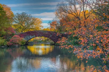 Gapstow Bridge in Central Park