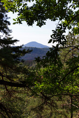 Late summer Landscape in the Czech Switzerland, Czech Republic