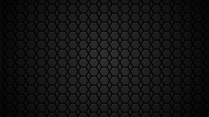 Abstract dark grey texture background hexagon