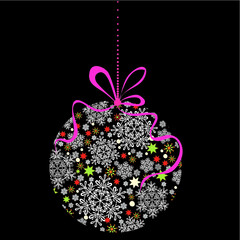 christmas ball background