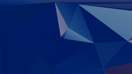 Abstract Blue Color Polygon Background Design, Abstract Geometric Origami Style With Gradient. Presentation,Website, Backdrop, Cover,Banner,Pattern Template