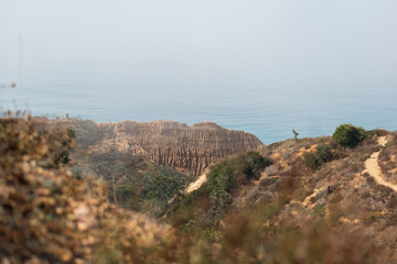 Fototapeta na wymiar cliffside view