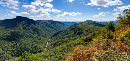 landscape in the mountains