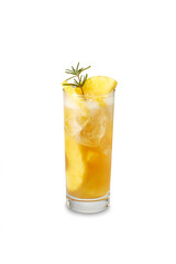 glass of pineapple