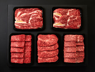 raw beef steak