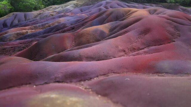 Seven Coloured Earths are a Popular Tourist Attraction in Mauritius