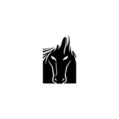 horse logo template	