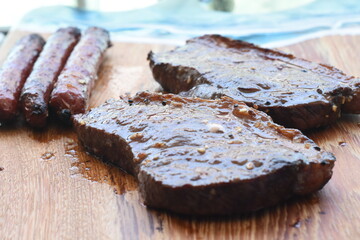 Typical Brazilian barbecue