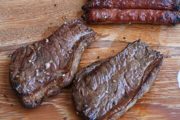 Typical Brazilian barbecue