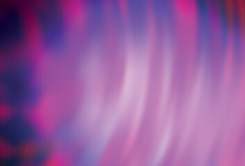 Light Pink vector glossy abstract layout.