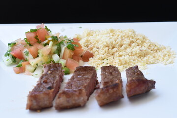 Typical Brazilian barbecue
