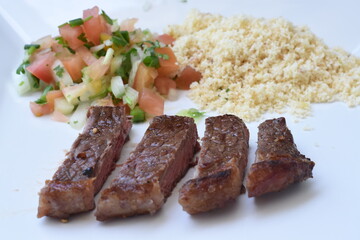 Typical Brazilian barbecue