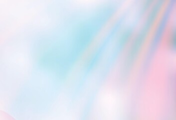 Light Pink vector blurred shine abstract template.