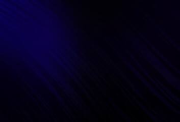 Dark BLUE vector blurred bright template.