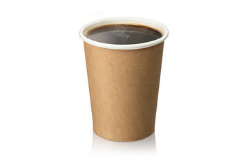紙コップに注がれたコーヒー