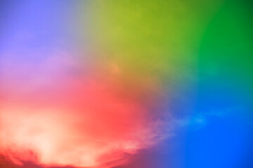 Obraz premium Amazing beautiful art sky with colorful clouds