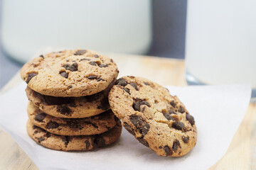 Cookies and milk