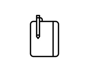 Flat line icon