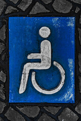 Behindertenparkplatz