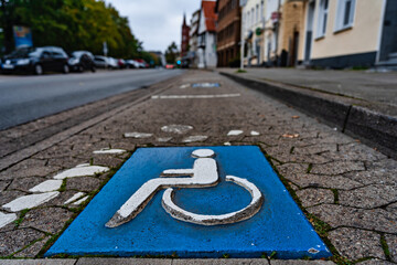 Behindertenparkplatz