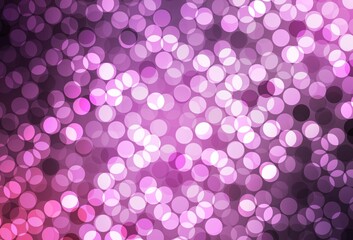 Light Purple, Pink vector texture with disks.