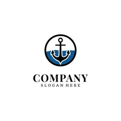 Anchor symbols badge/stamp/emblem Inspiration cruise logo