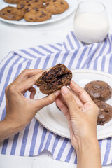 Chocochip Soft Cookies in Sidoarjo Indonesia