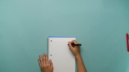 online class and school time . stop motion video