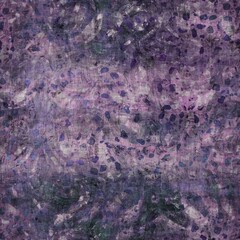 Dark moody purple and green seamless textural repeat pattern. Highly intricate and deeply detailed background swatch. Luxurious rich fashion textile feel.