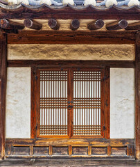 한국의 오래된 전통 창문