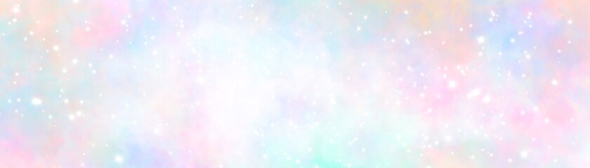 Banner glare abstract texture. Blur pastel color background. Rainbow gradient color. Ombre girly princess style	
