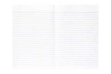 Notebook Lined Paper Background Or Texture