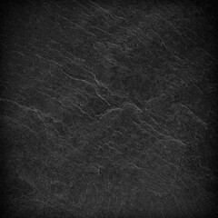Dark grey black slate background or texture.