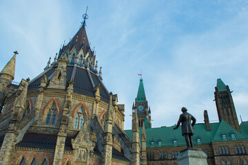Parliament Hill in Ottawa, Canada