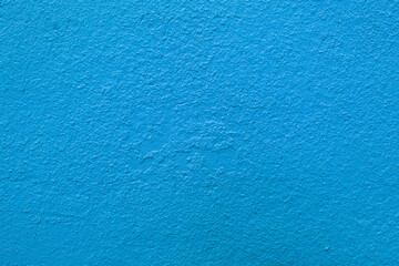 Concrete wall blue color