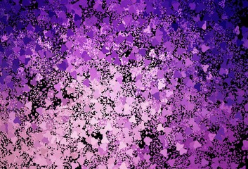 Dark Purple, Pink vector pattern with random forms.