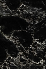 Black marble natural pattern for background, abstract natural marble black and white