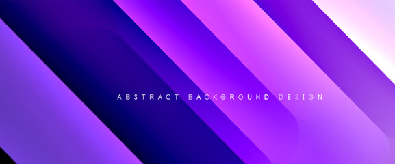 Fototapeta premium Fluid gradients with dynamic diagonal lines abstract background. Bright colors with dynamic light and shadow effects. Vector wallpaper or poster