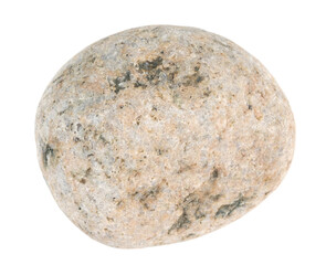 Natural large stone, cobblestone isolated on white background. stones for baths and saunas