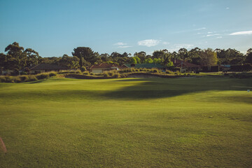 Golf course landscapes of Mount Compass golf course, South Australia, Australia